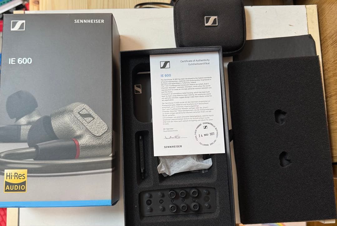 イヤホン Sennheiser IE600