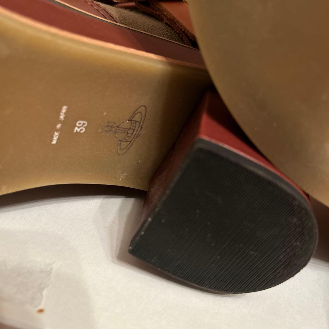 Vivienne Westwood 靴 ブーツ ウエッジソール ブラウン系