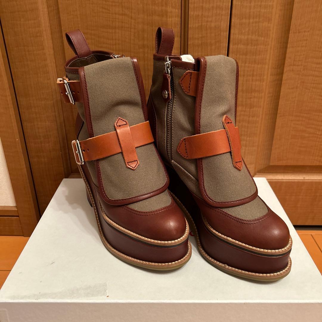 Vivienne Westwood 靴 ブーツ ウエッジソール ブラウン系