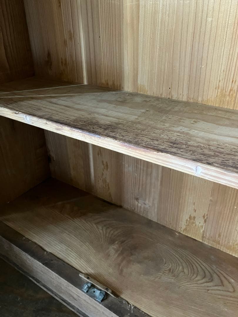 古道具 箪笥 アンティーク　キャビネット　本棚　ラック　飾り棚