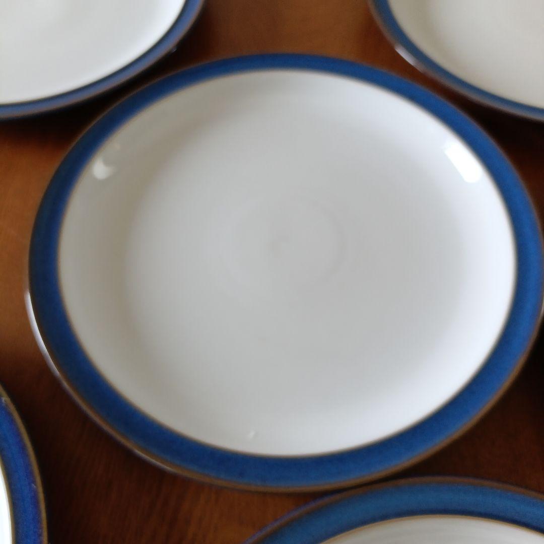 DENBY インペリアルブループレート大小各６枚セット