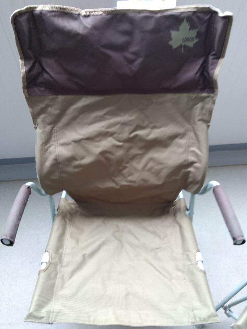 LOGOS Life バックホールドチェア（ブラウン）