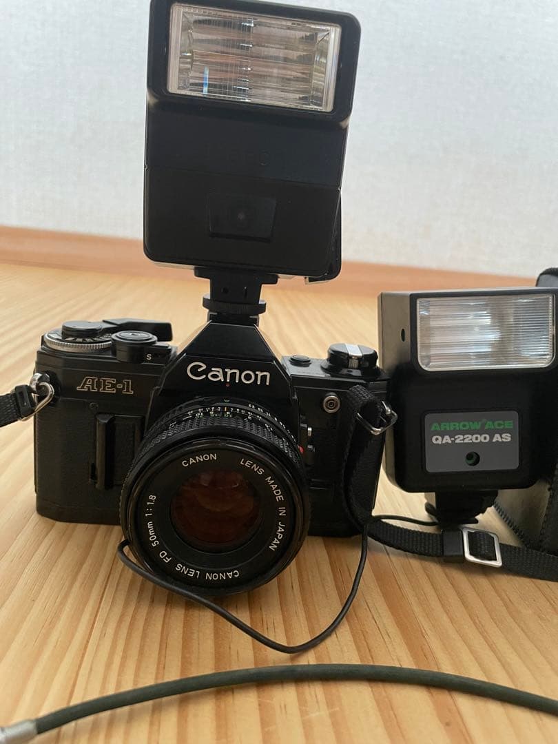 Canon AE-1 フィルム一眼レフカメラ 昭和 レトロ 画像の全てセット
