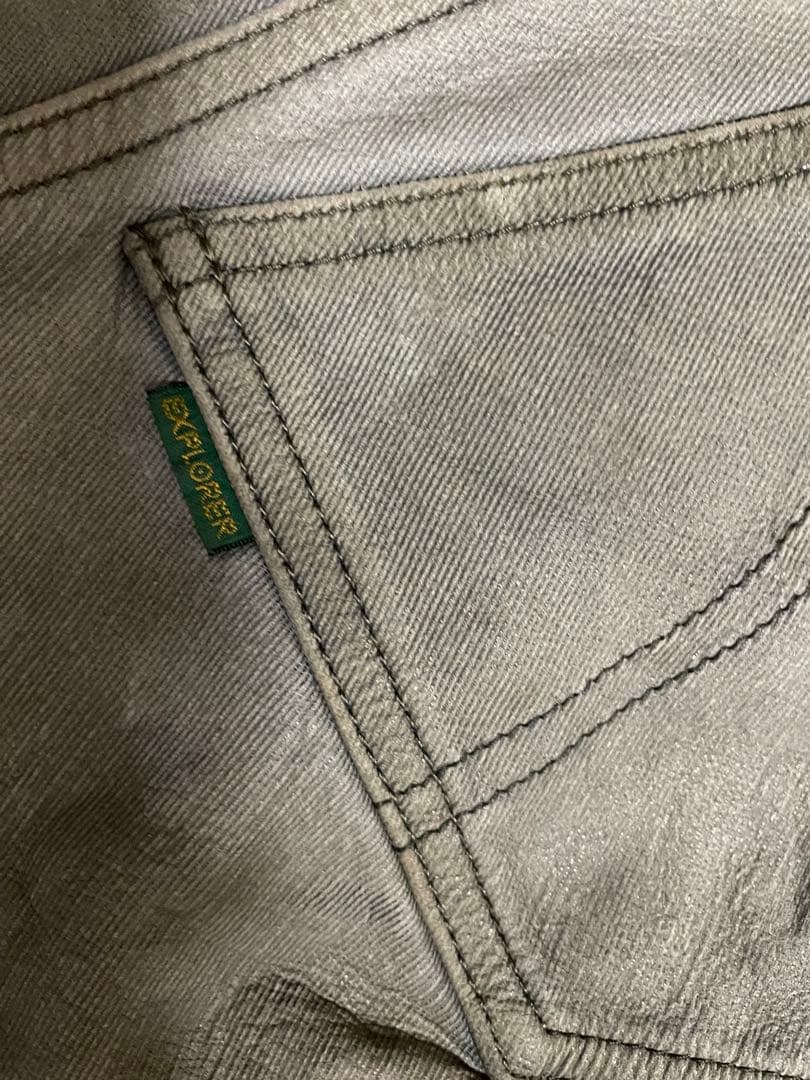 KUSHITANI レザー エクスプローラージーンズ 31 クシタニ