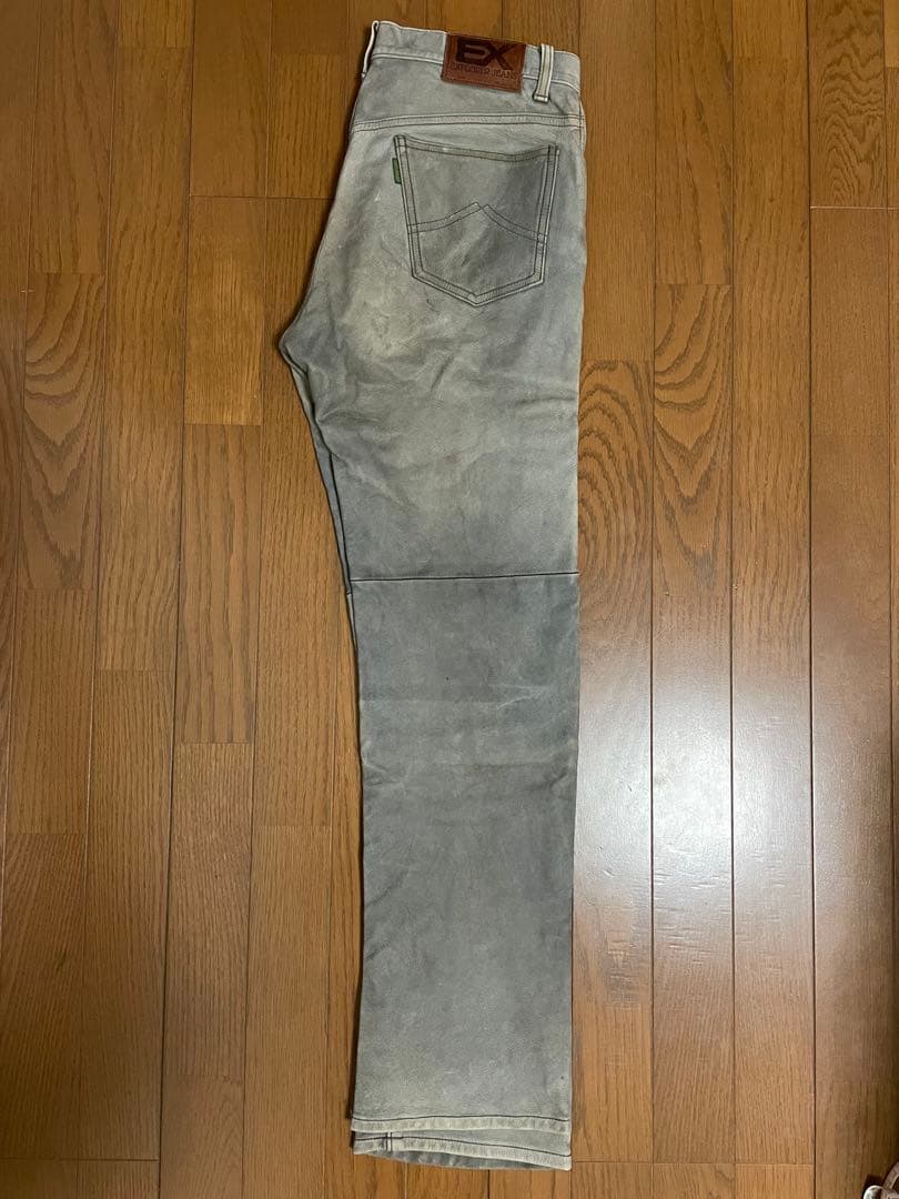 KUSHITANI レザー エクスプローラージーンズ 31 クシタニ