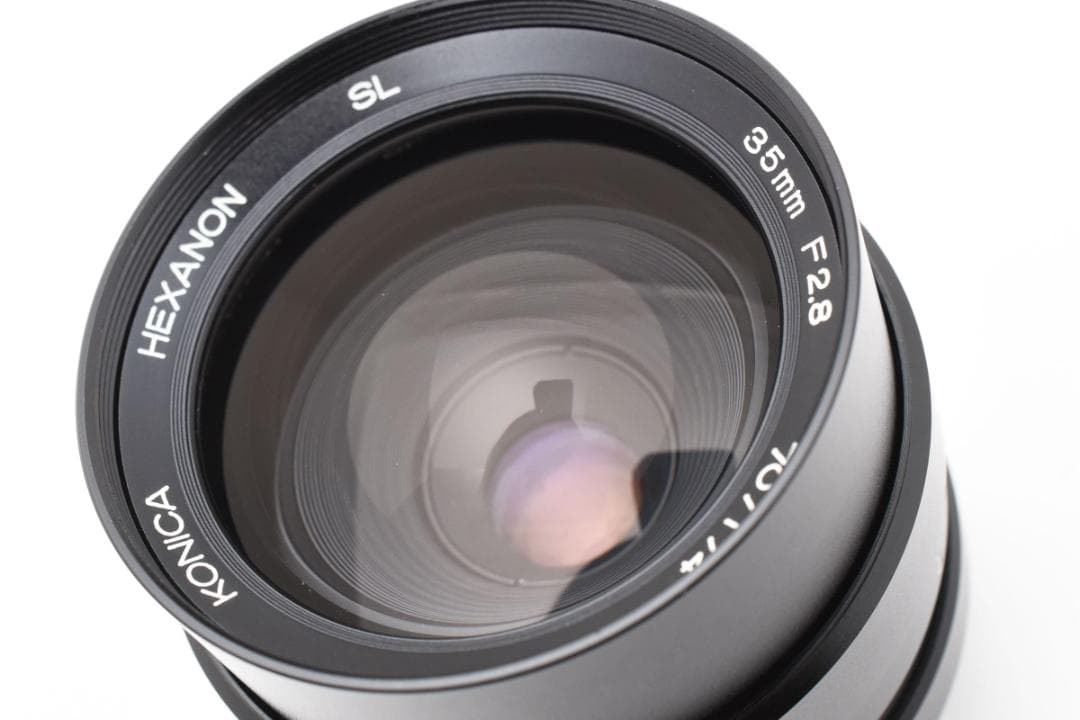 希少品【美品】KONICA コニカ Hexanon SL 35mm f/2.8