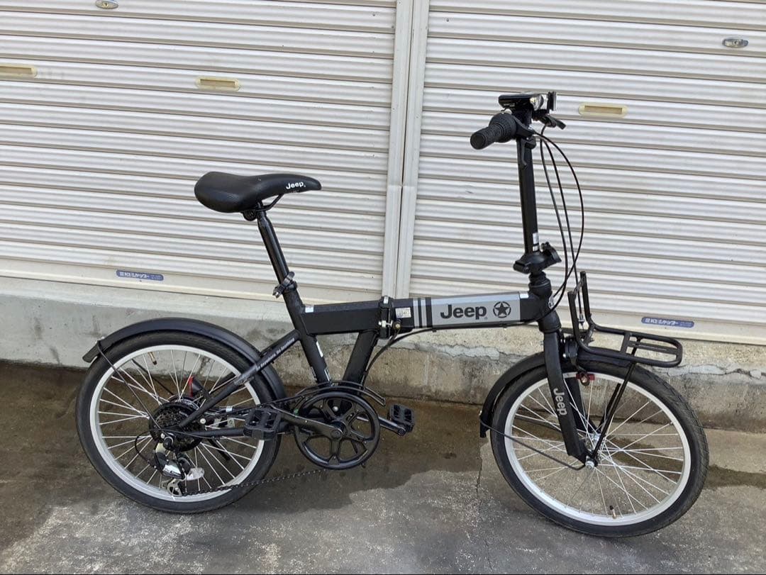 JEEP JE-206G 折り畳み　20インチ　ブラックツートンボディー