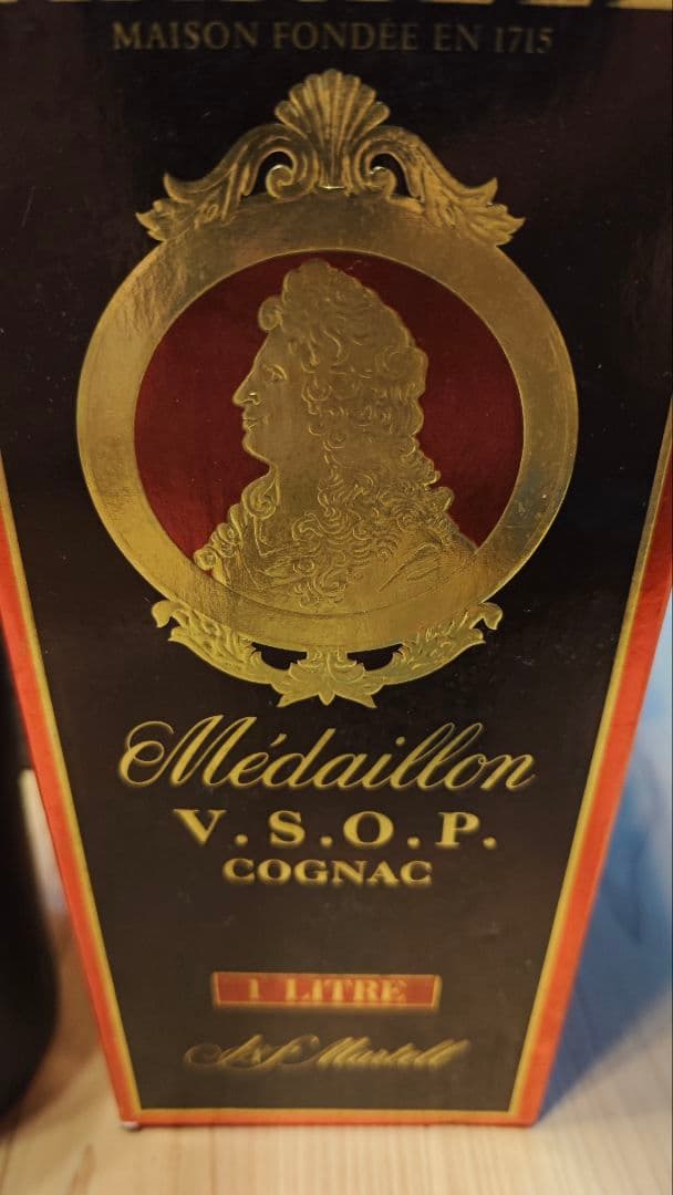 古酒　MARTELL マーテル VSOP メダイヨン 1L