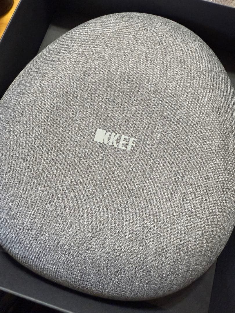 新品未使用品 KEF Mu7 ワイヤレスヘッドフォン charcoal Grey