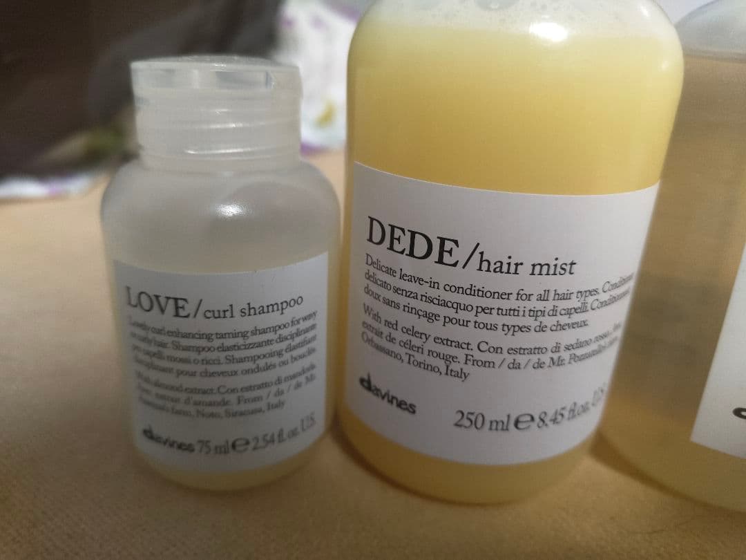 ダヴィネス ヘアケア製品セット