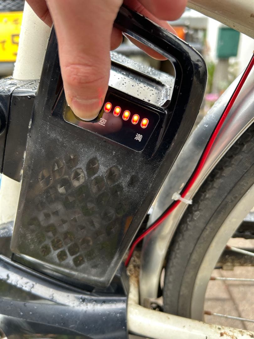 引き取り限定　Panasonic ビビライトU 外装6段快速化、爆光ライト！！