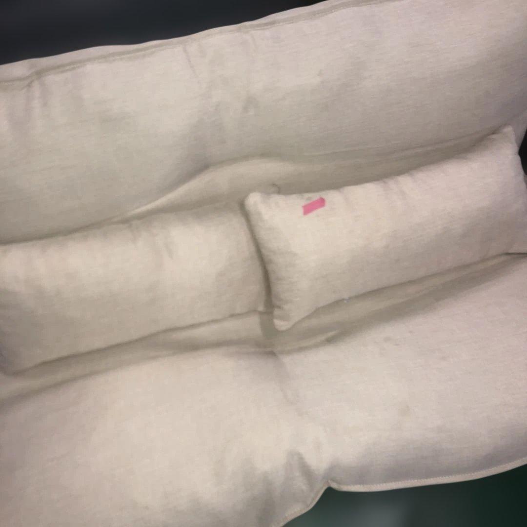 2人掛け ソファ クッション付き インテリア 折りたたみ