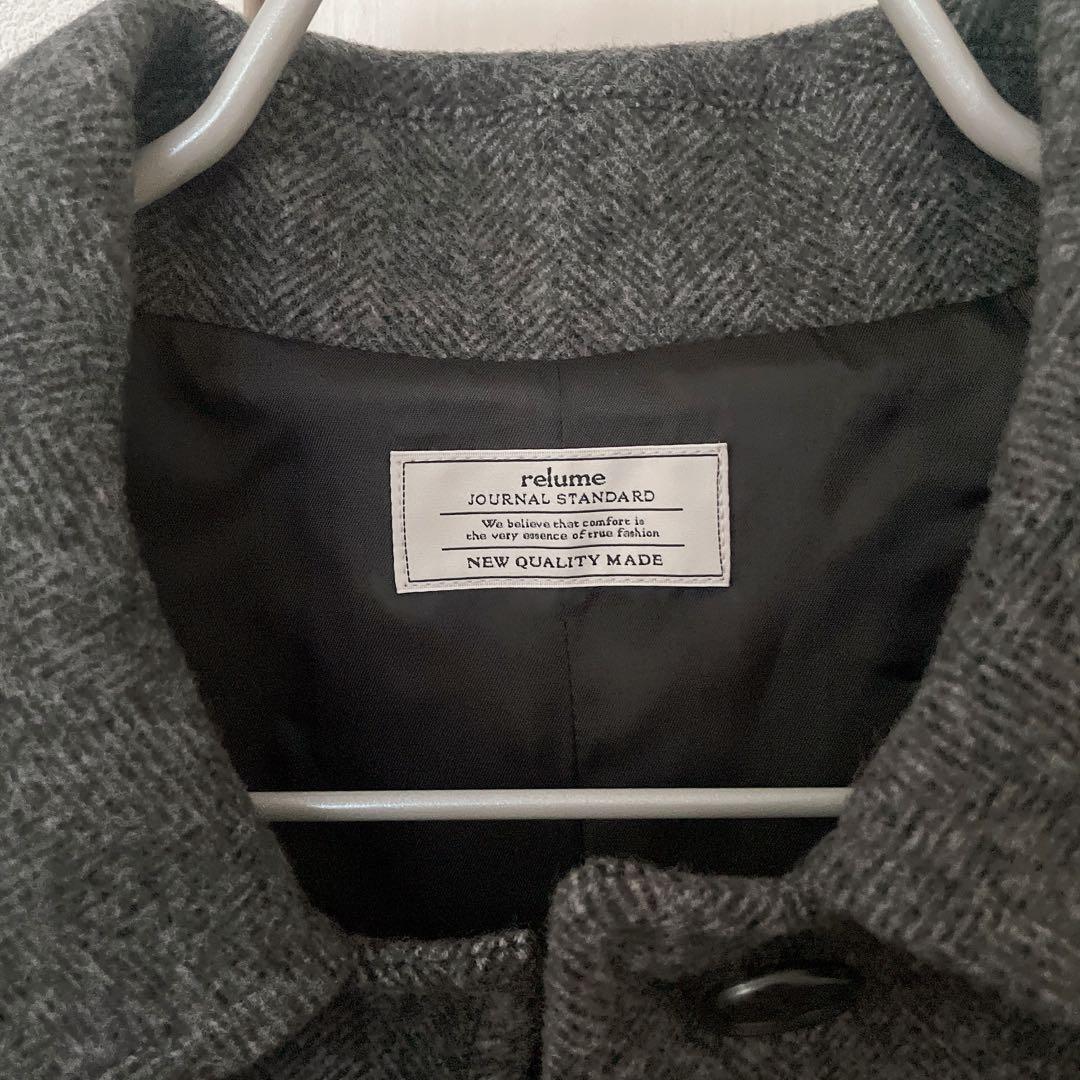 タータン様【新品タグ付】尾州ウールスーパー100Aラインコート