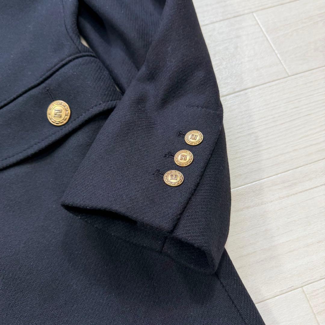 極美品 ZARA MANTECO マンテコ ナポレオンコート 金ボタン L相当