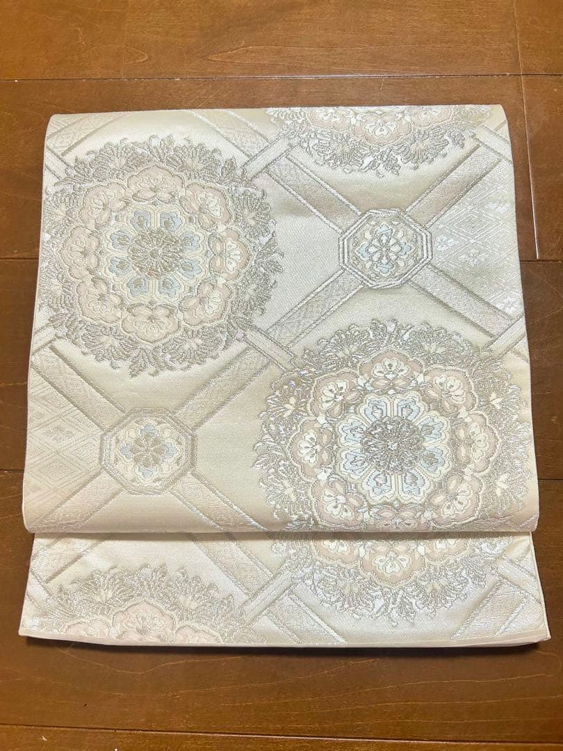 美品　正絹訪問着　フルセット4点　卒業式　入学式　七五三　お宮参り　西陣袋帯