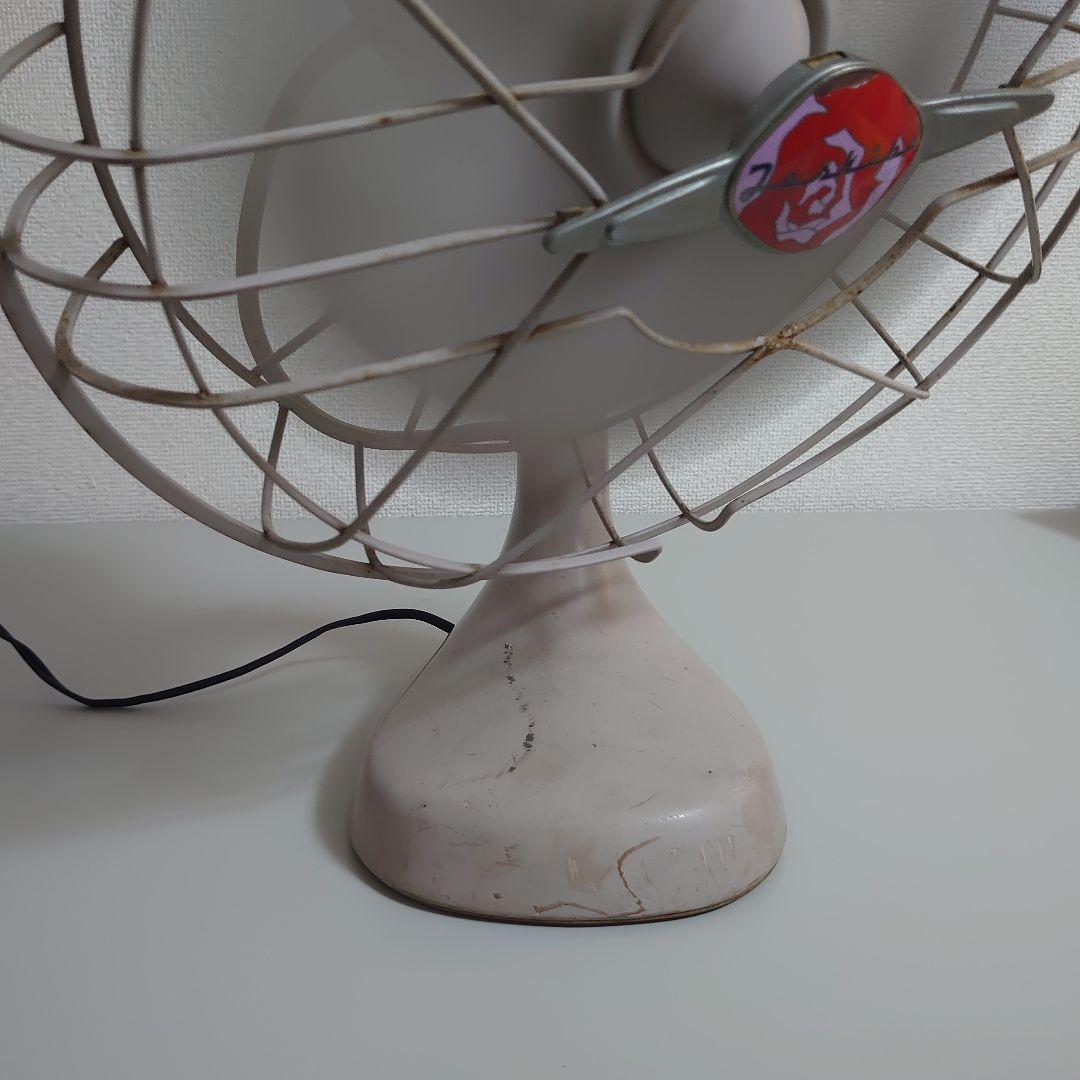 【アンティーク】東芝 4枚羽 金属製　扇風機 エレクトリックファン