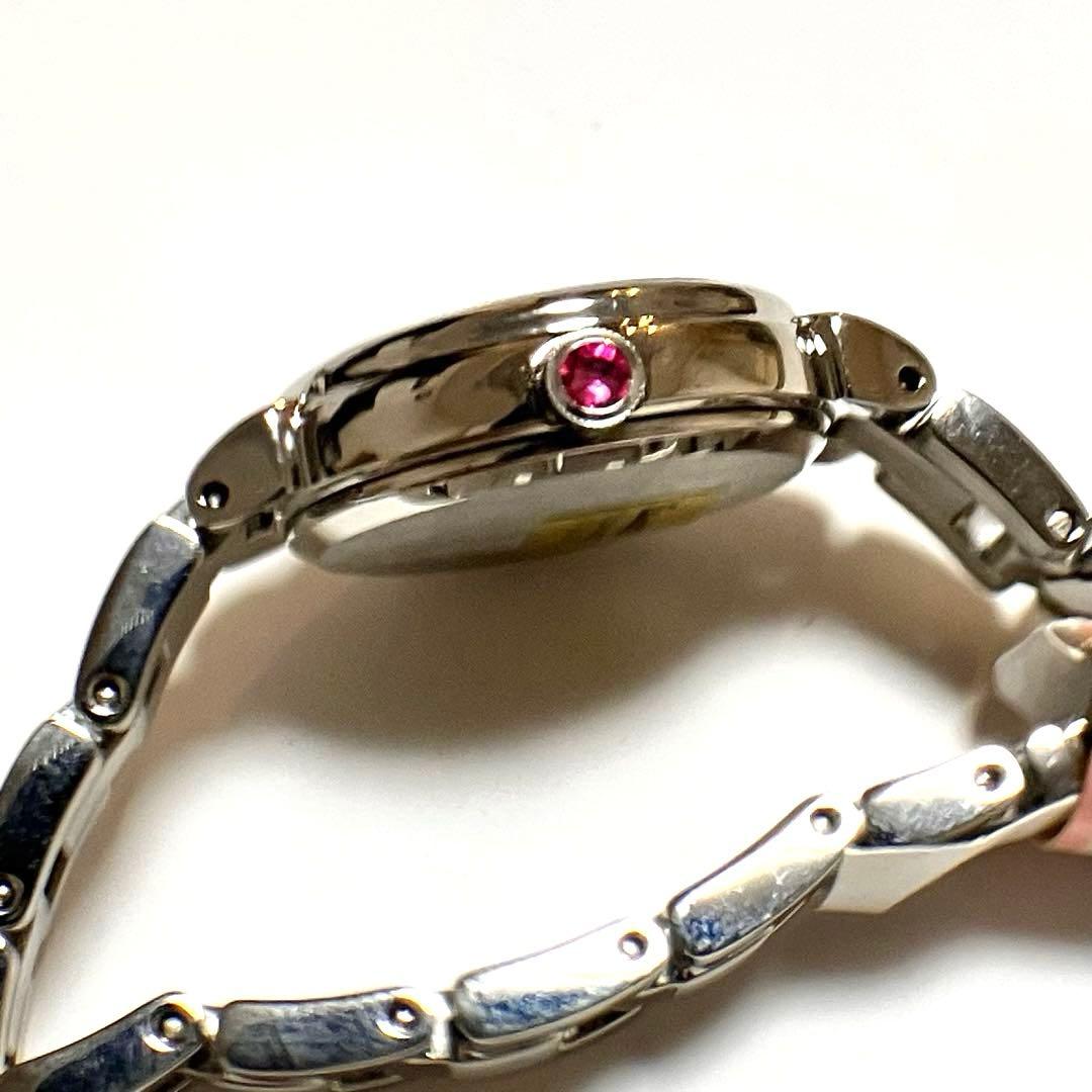 【新品】ウィッカ シルバー アナログ時計 ソーラーテック 電波時計 レディース