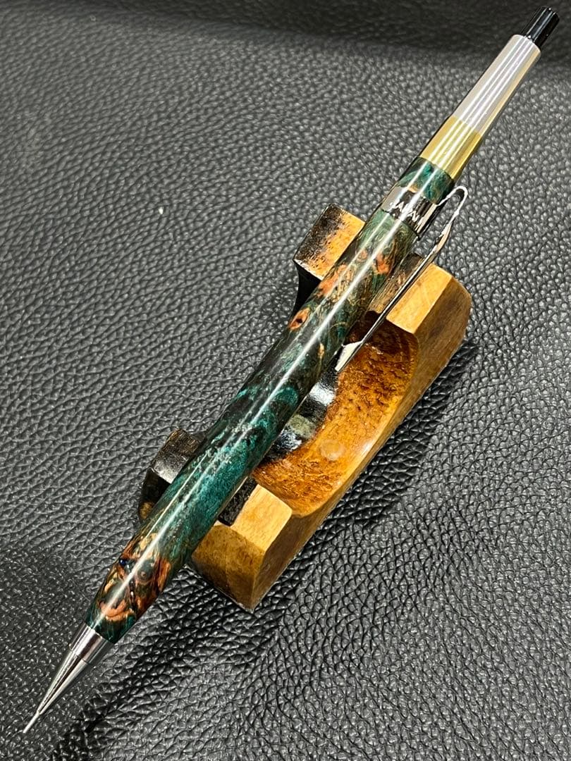 shaikurupg5+スタビメイプル瘤+重量増し加工+真鍮硬度表示窓有り
