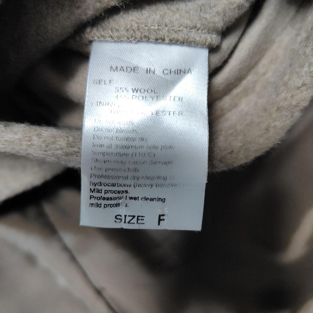 ADAM ET ROPÉ FEMME　スタンドカラーミドルコート　Fサイズ