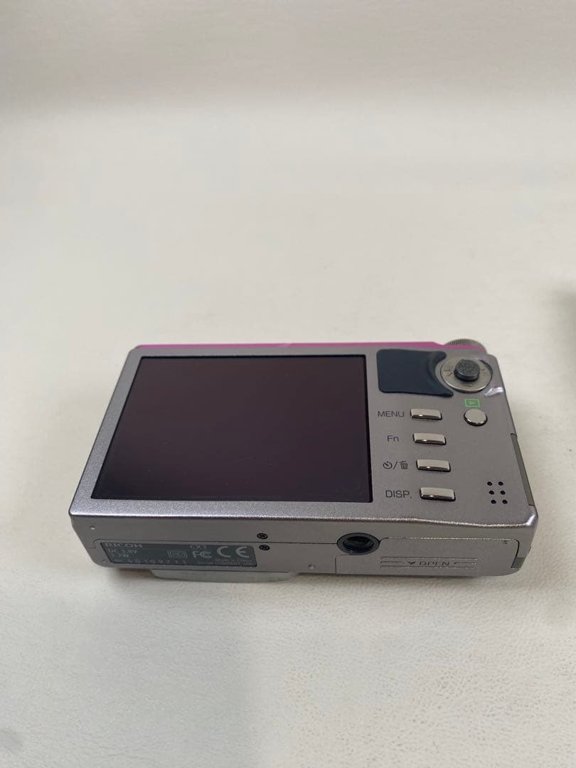 RICOH デジタルカメラ　CX3 ピンクシルバー　ツートンカラー　美品