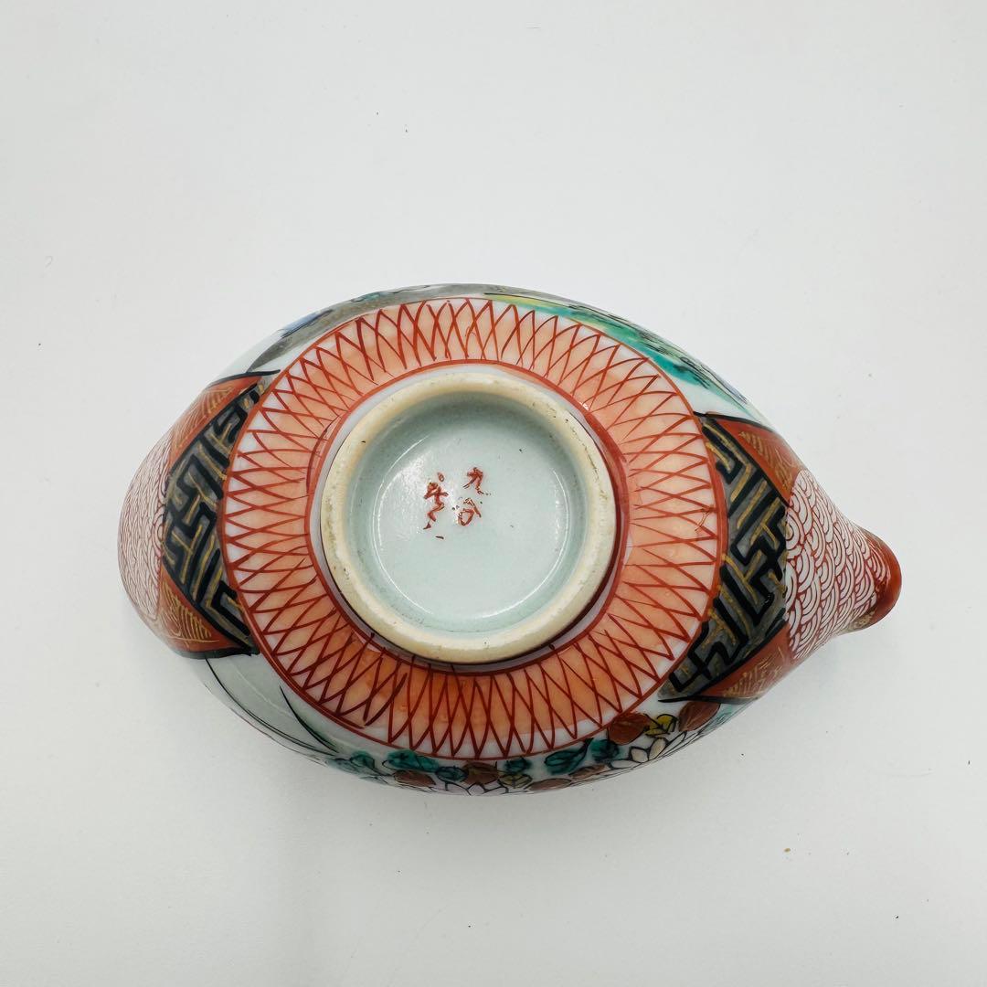 【九谷焼　玉水堂　庄三　茶器揃　湯呑み　湯冷まし　急須　共箱】骨董　アンティーク