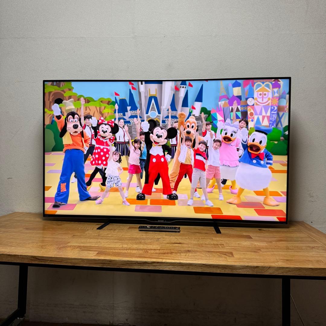 シャープ 60V型 4K 液晶テレビ AQUOS LC-60U45 動画アプリ○