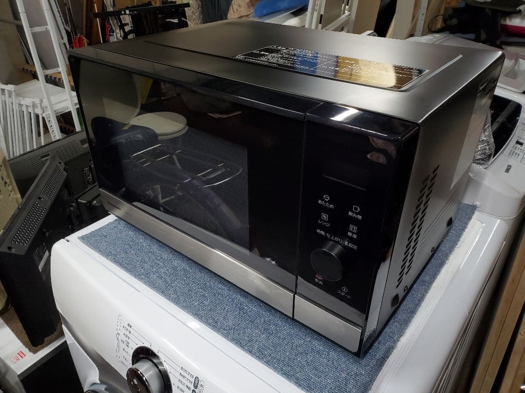 コンパクト単機能電子レンジ 黒