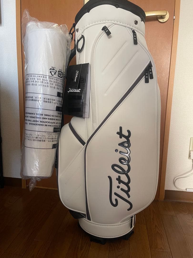 Titleist キャディバッグ ホワイト 新品