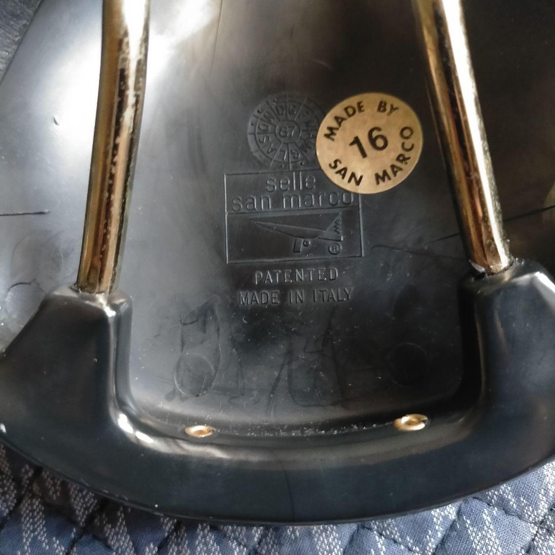 【90s☆ビンテージ】イタリア製 チタンレール AVOCET サドル