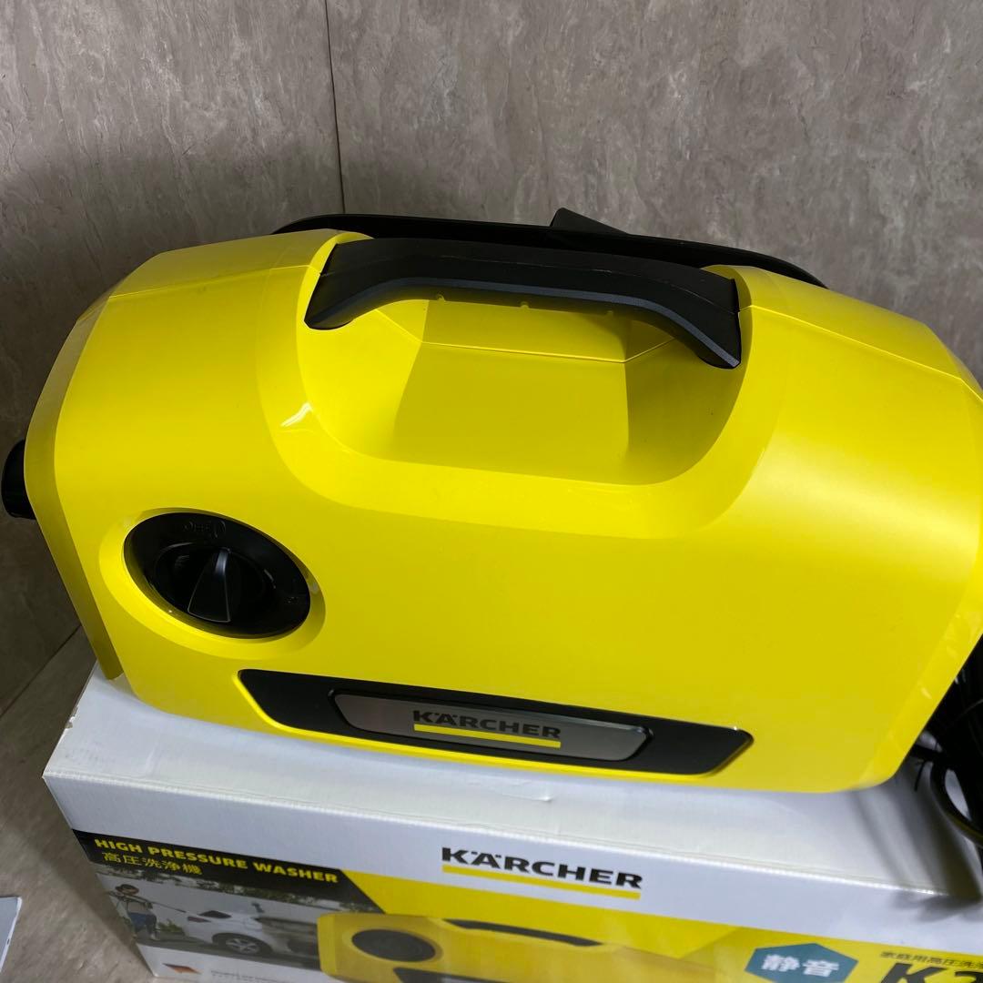 付属品完備 KARCHER ケルヒャー K2 サイレント 家庭用高圧洗浄機 静音
