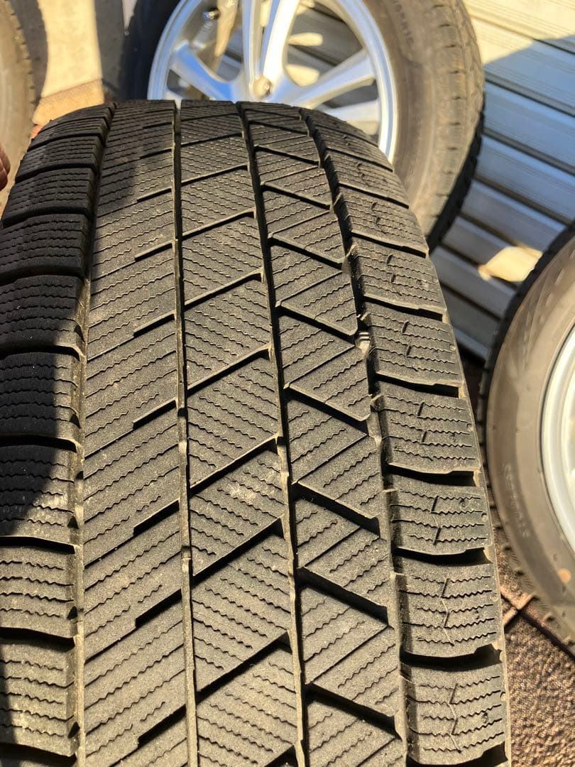 三菱アイ　ブリヂストン ブリザックVRX3 スタッドレスタイヤ・ホイールセット