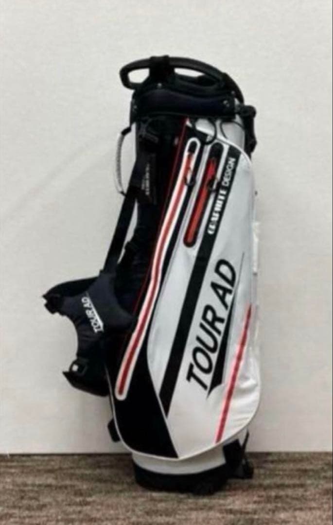 グラファイトデザイン　キャディーバック　白　2023年モデル