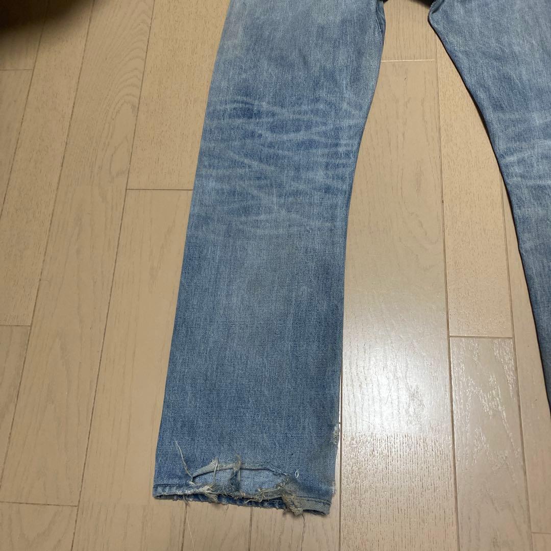 【はやし】【USA製】RRL デニム　コットン/赤耳/33×34