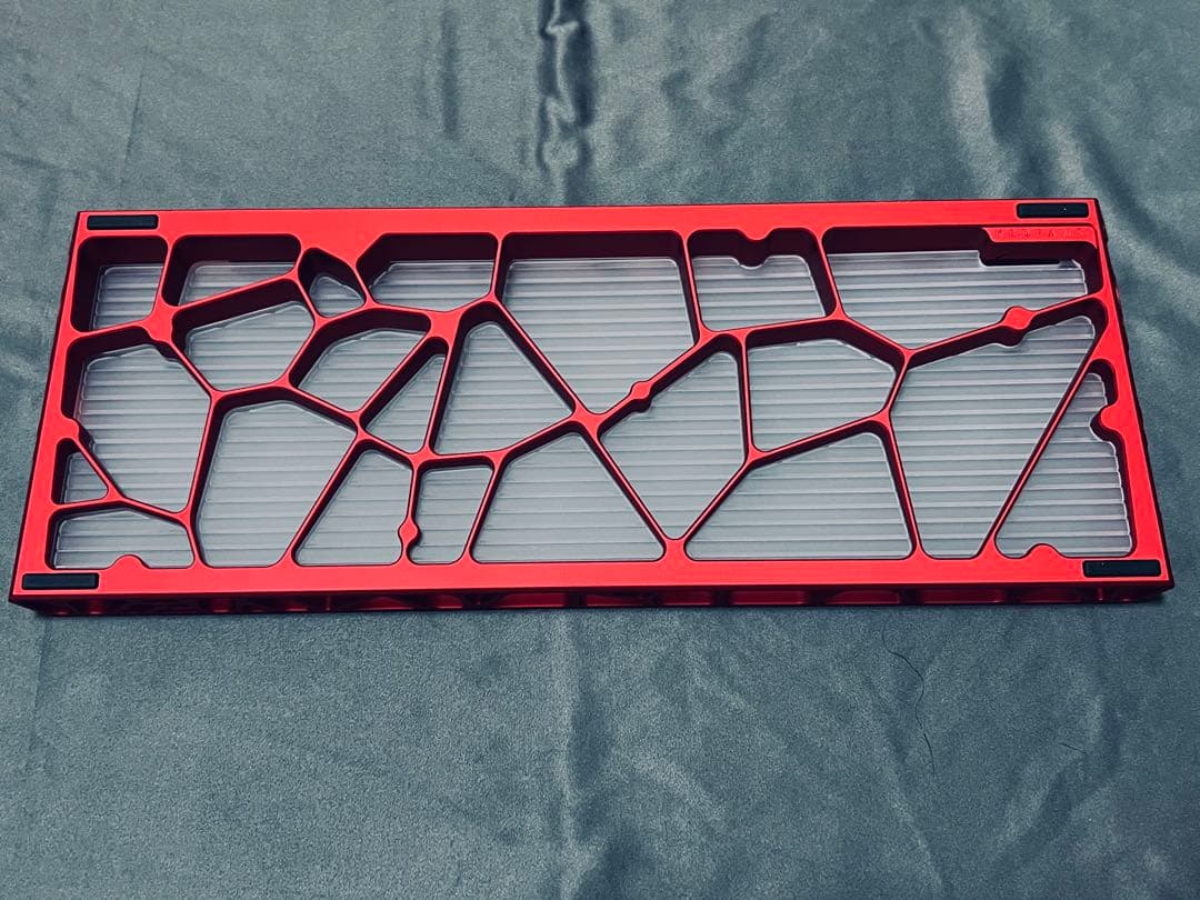キーボード KBDFans Holy60 Case Anodized Red
