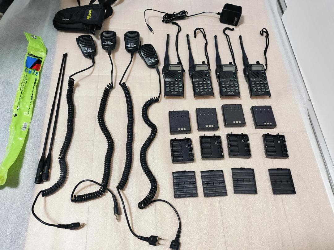 ICOM IC-T7D トランシーバー 無線機 4台セット