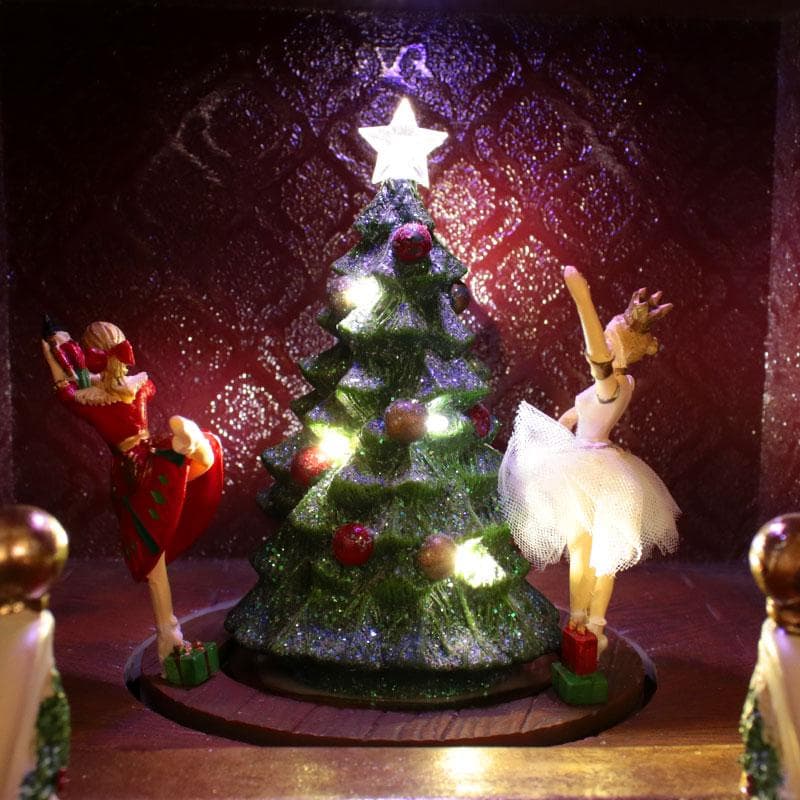 ナッツクラッカーシアターオルゴール クリスマス オーナメント 125-222