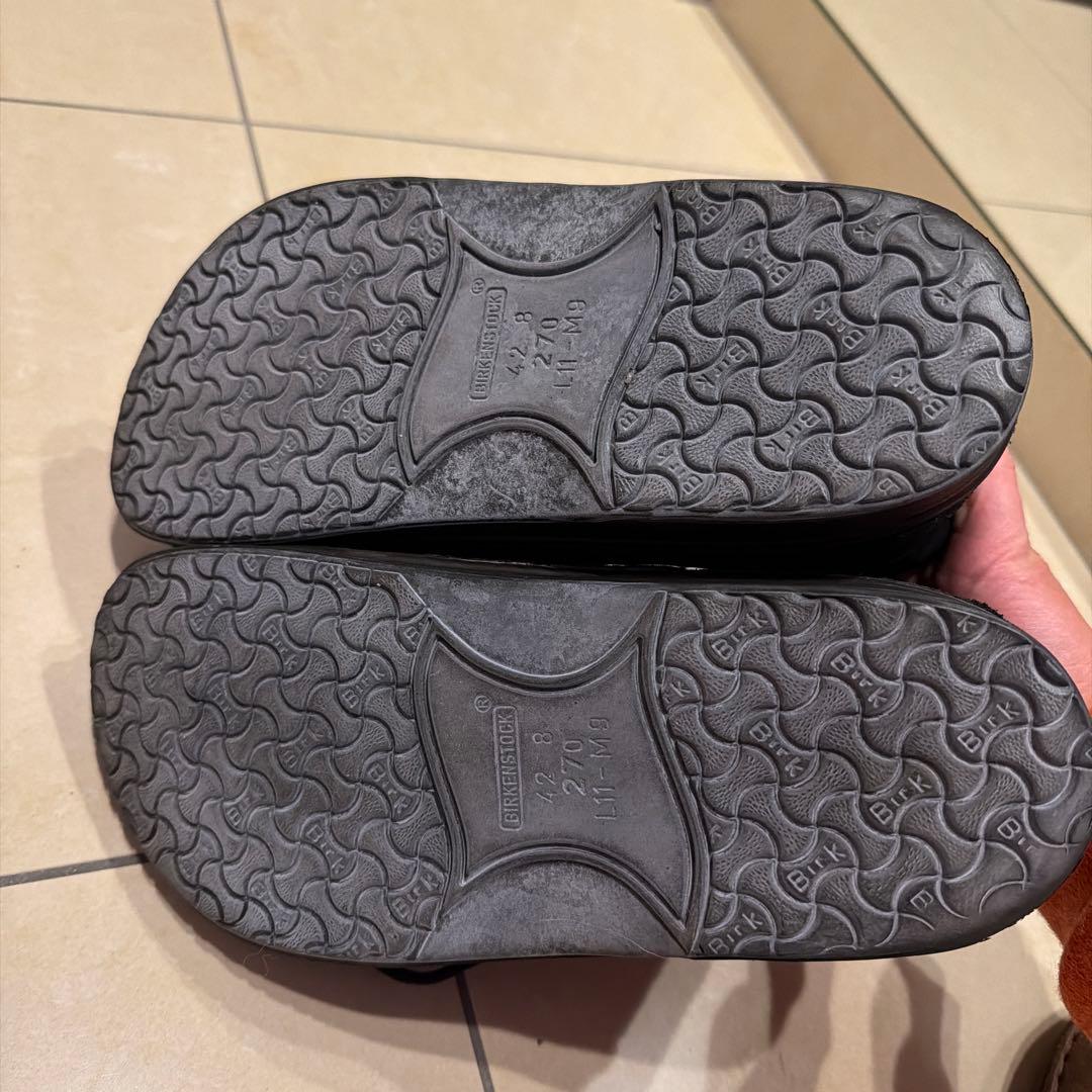 ビルケン Footprints スエードレザーミッドランド