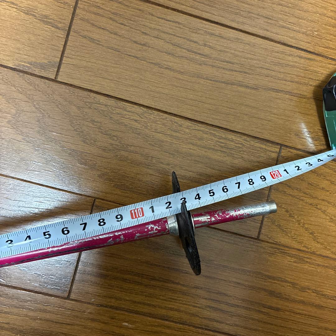 レディース　スキー板とストックセット