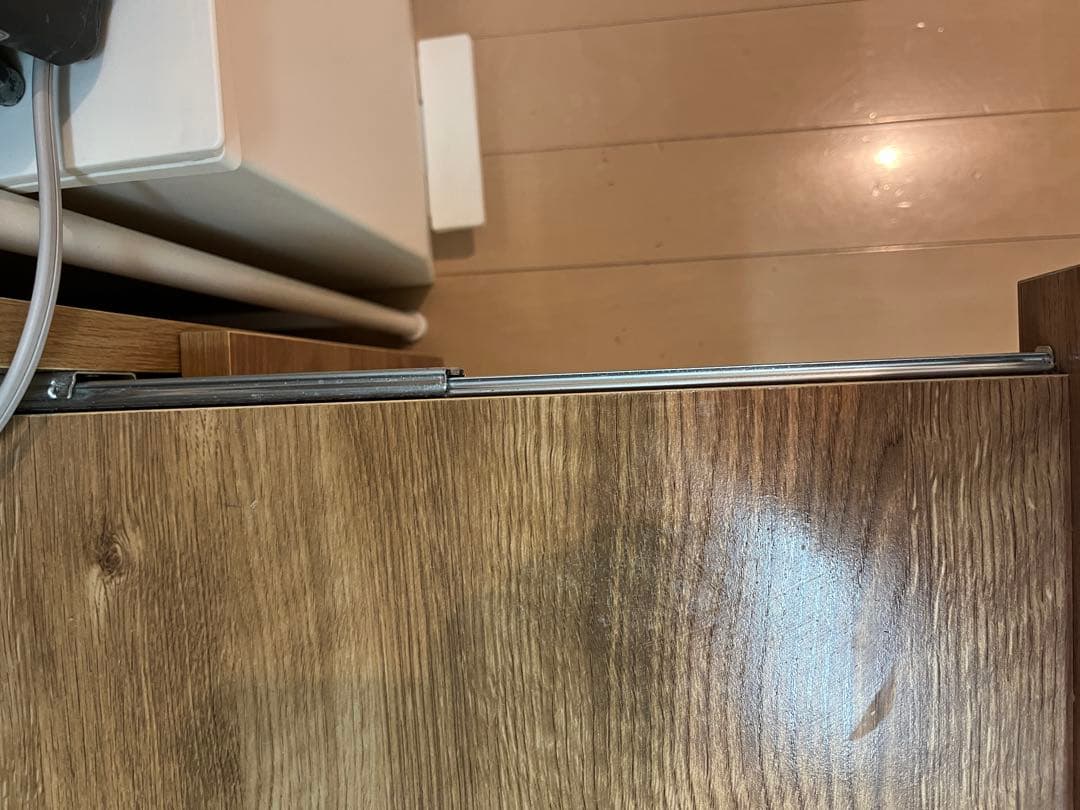 【送料込】LOWYA木目調食器棚