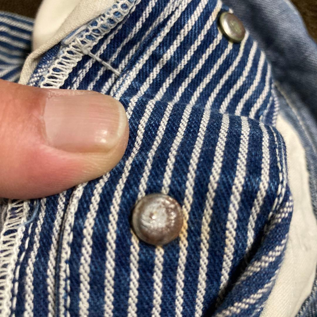 1940年代　ヒッコリーオーバーオール　GO-PFOR ゴーファー