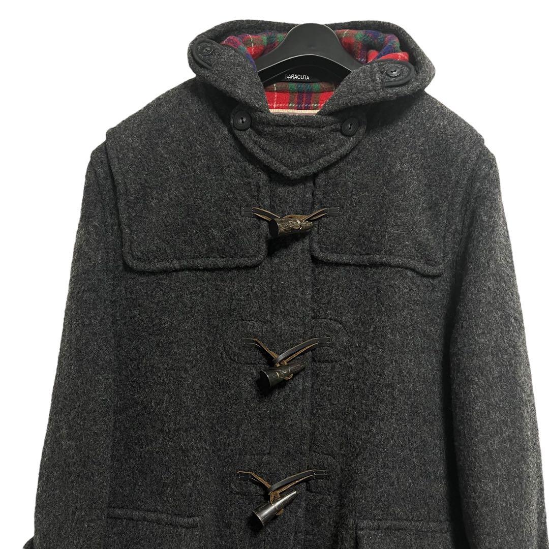 BARACUTA / メンズ ダッフルコート グレー L相当 a-489