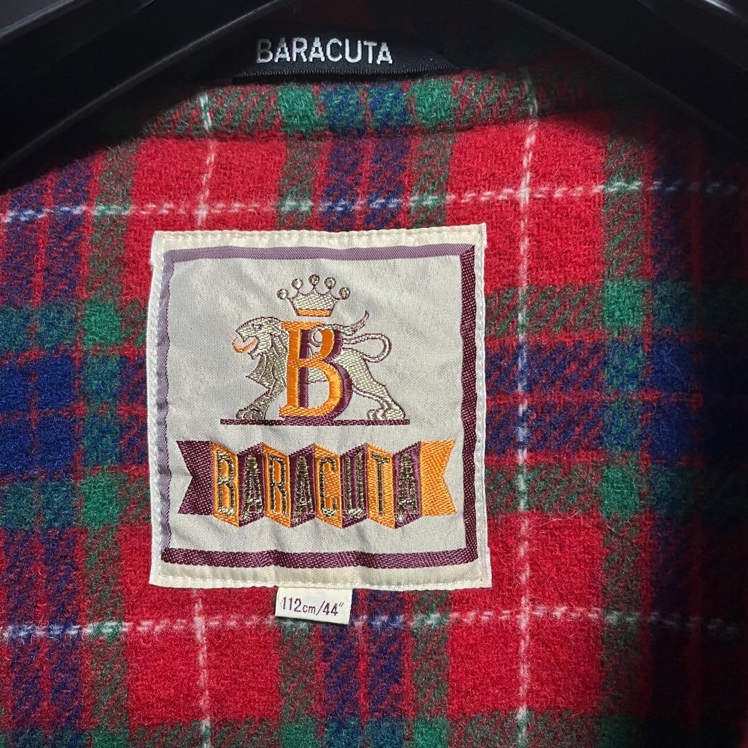 BARACUTA / メンズ ダッフルコート グレー L相当 a-489