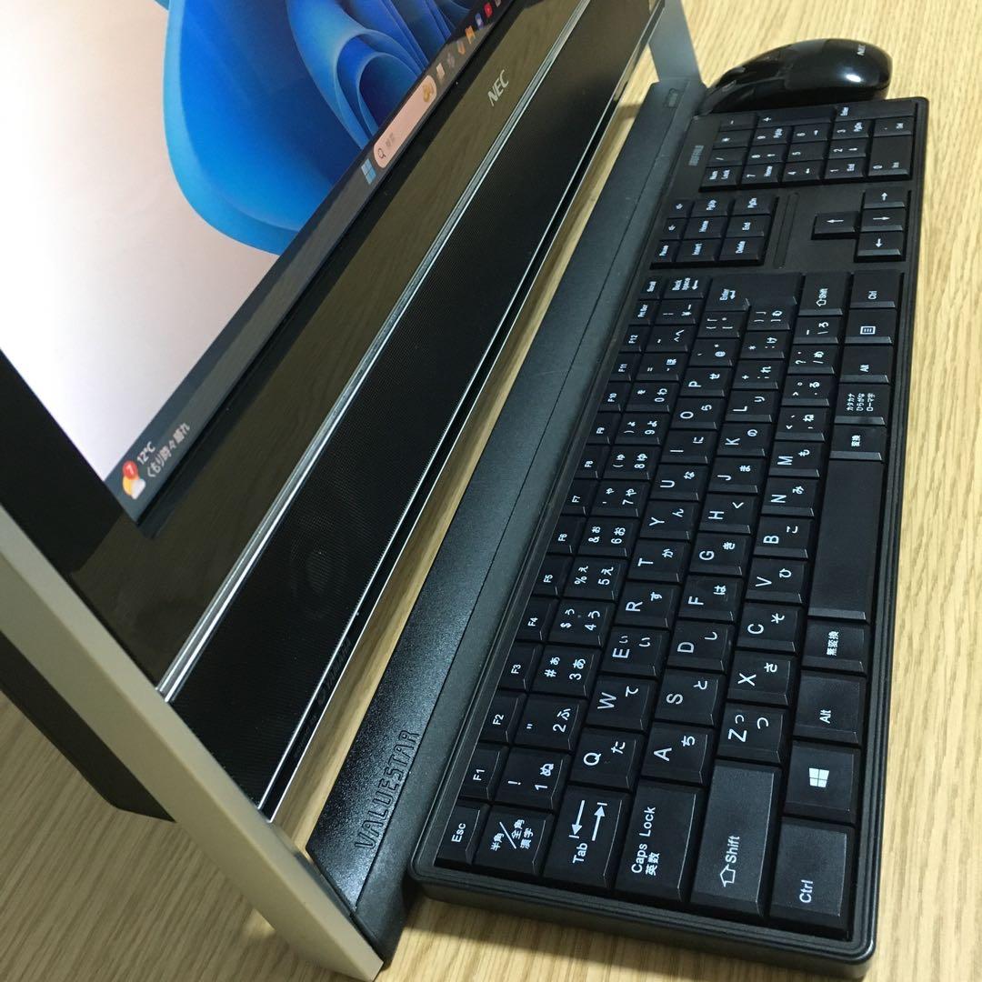 NEC 一体型 デスクトップ Win11 新品SSD搭載 地デジオールインワン