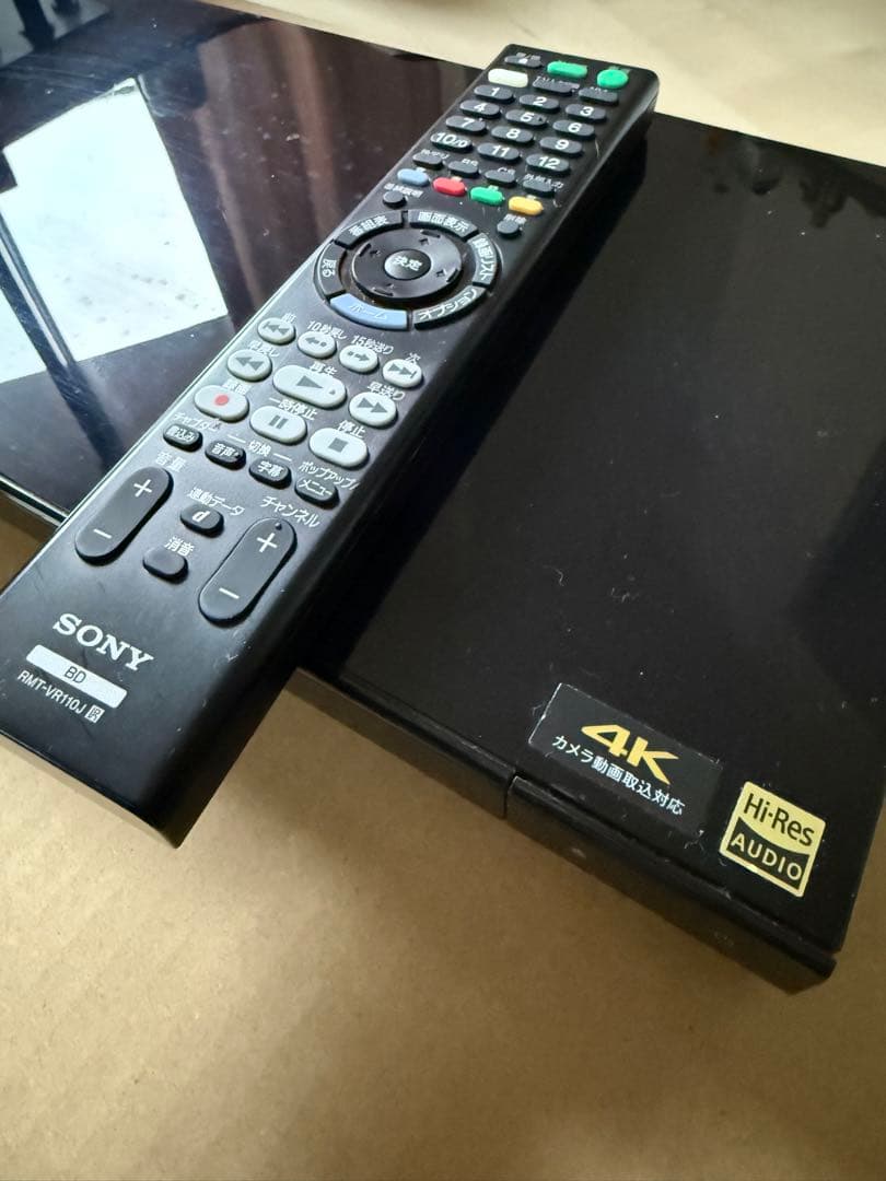 【ゆう】SONY 4K ブルーレイレコーダー　BDZ-ZT1700 1TB