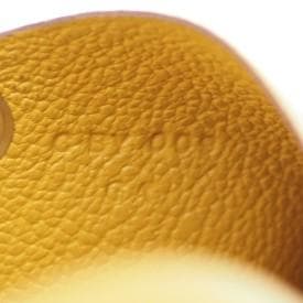 セール 2018年 HERMES エルメス カルヴィ イエロー 名刺入れ カード