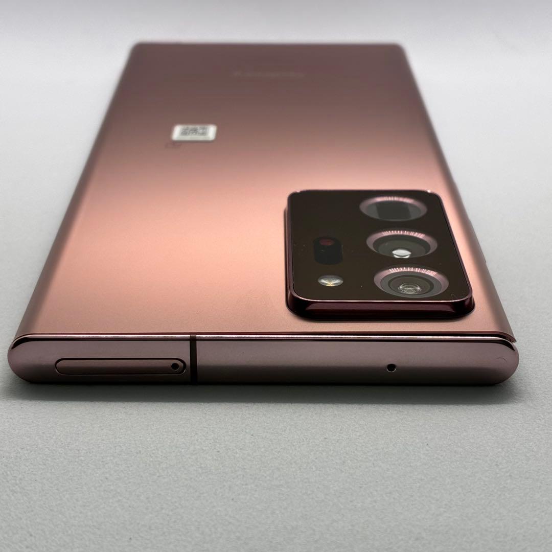 美品 Galaxy note 20 ultra SIMフリー 58872