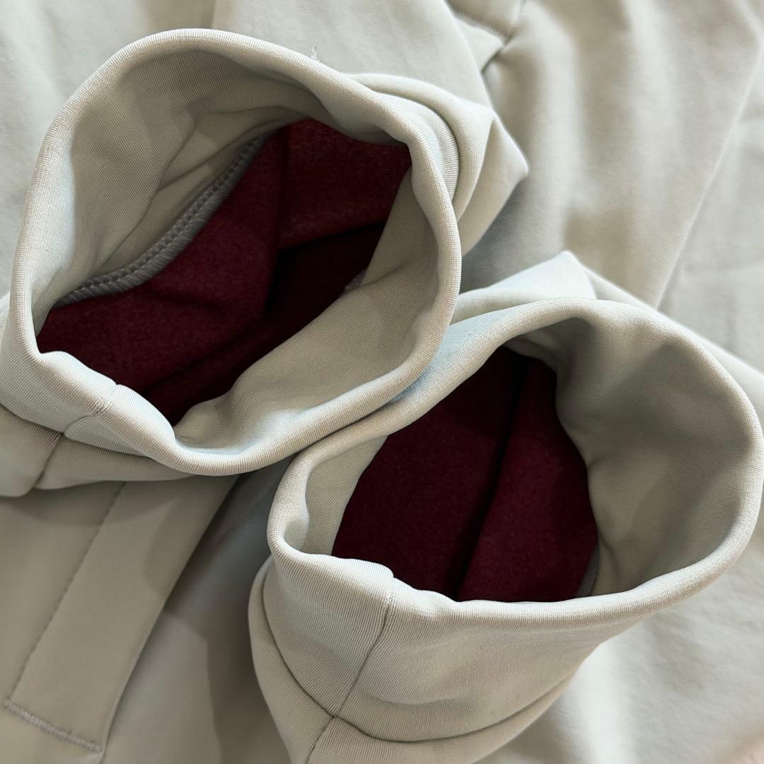 マークアンドロナ　ジップパーカー　スカル　ストレッチ　グリーン系　ゴルフウェア