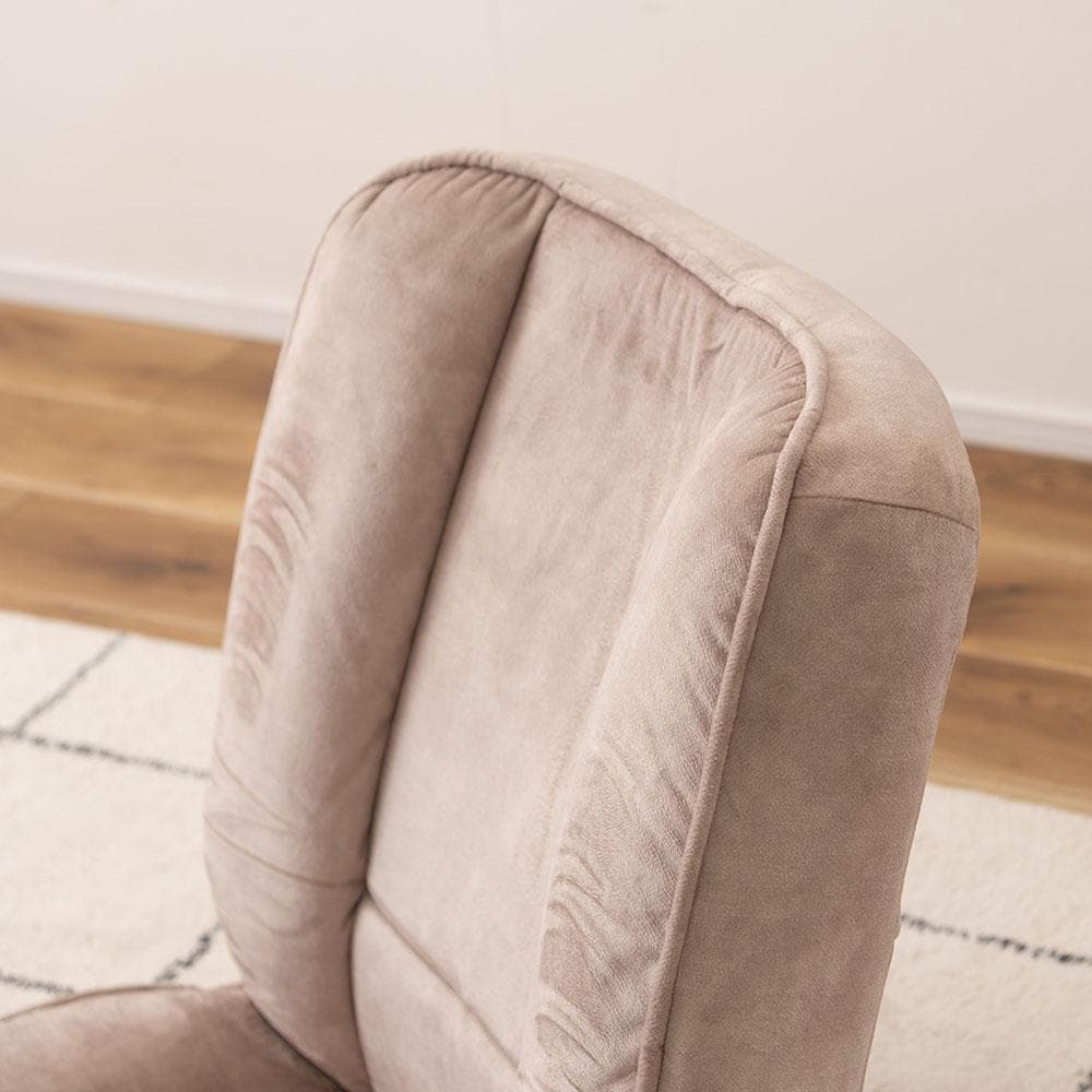 新品 送料込み フロアチェア 防水 リクライニング ソファ ベージュ