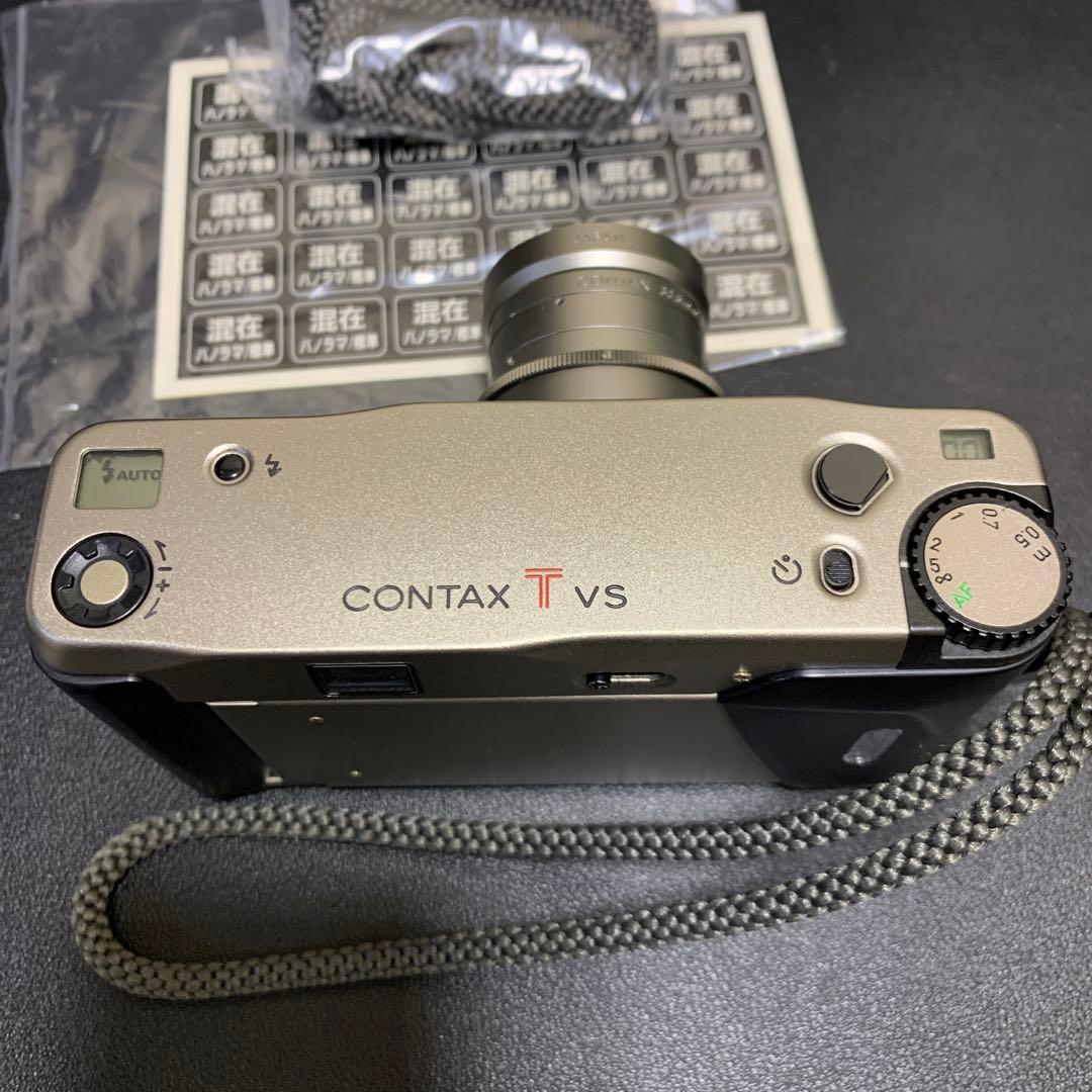 コンタックスCONTAX TVSフィルムカメラ通電確認済　 現状品　動作未確認