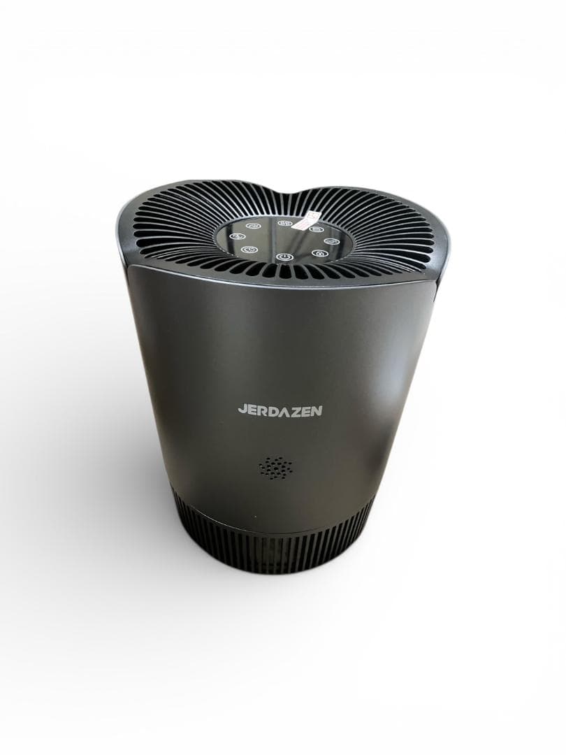 【新品】Jerdazen 空気清浄機 小型 脱臭 集じん ペット 静音 グレー